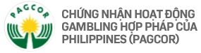 Chứng nhận hoạt động gambling hợp pháp của phillipine Pagcor