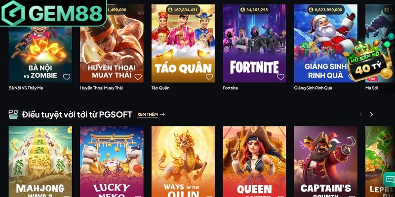 Hướng dẫn cách chơi nổ hũ Gem88